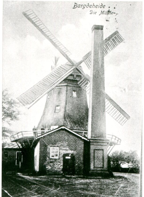 Hilfs-Dampfmaschine für die Windmühle Eggers