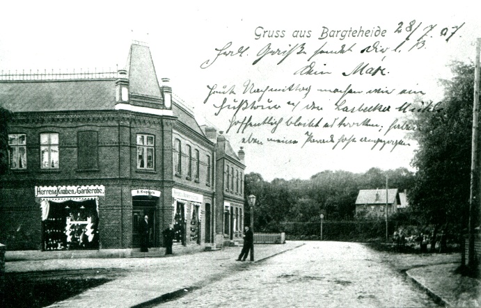 Gebäude Sambraus um 1904